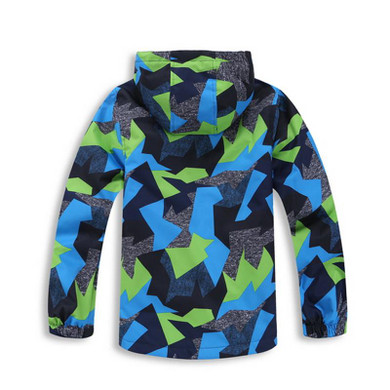 2017 Spring Jacket Girls Boys Casual Windbreaker Jackets Coats Kids Outerwear Sporty with hoodie Clothes Double-deck Waterproof