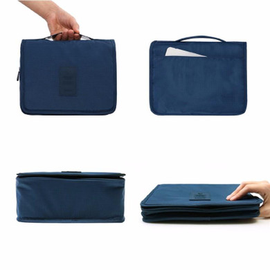 DINIWELL Women's Women Waterproof Hanging Cosmetic Bag Men Travel Portable Makeup Bag Organizer Beauty Make Up Toiletry Bag