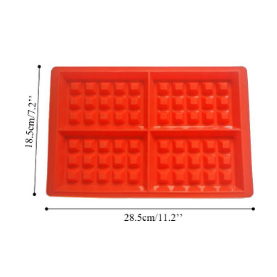 DINIWELL Waffle Makers for Kids Silicone Cake Mould Waffle Mould Silicone Bakeware Set Nonstick Silicone Baking Mold Set