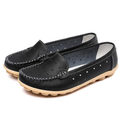 New 2017 Women genuine Leather Shoes Slip on women Flats Comfort shoes woman moccasins Spring summer shoes New 2017 Women genuine Leather Shoes Slip on women Flats Comfort shoes woman moccasins Spring summer shoes
