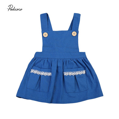 Lovely Toddler Kids Baby Girls Dress Summer Autumn Denim Dress Princess Party Dresses Clothes baby girl clothing Lovely Toddler Kids Baby Girls Dress Summer Autumn Denim Dress Princess Party Dresses Clothes baby girl clothing