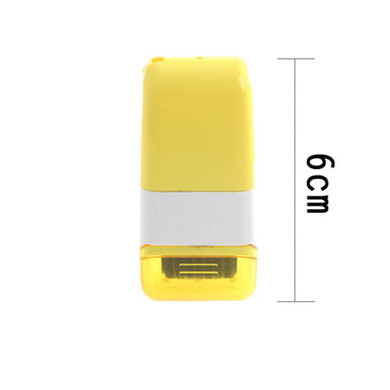 Lovely pet 1Pcs Guard Your ID Roller Stamp SelfInking Stamp Messy Code Security Office drop shipping 0621