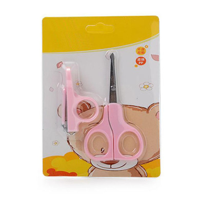 Lovely Mini Baby Nail Scissors Nail Care Practical Clipper Trimmer Blue Pink Convenient Daily Baby Nail Shell Shear Manicure Set