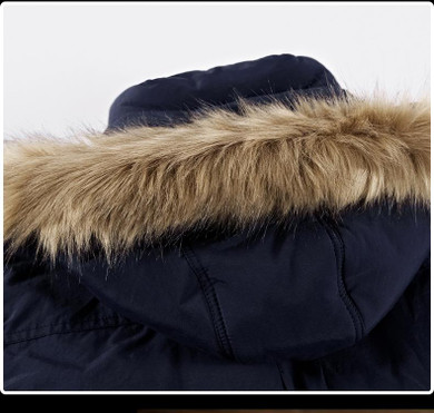 Large Size Jacket Mens Clothing Winter Long Coat Parkas Snow Clothes Outwear Overcoat Windbreaker Warm Thick Hoodies Fur Collar