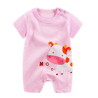 ROMIRUS 2017 baby boy set clothing Newborn jongen Infant Baby infant Boy Girl Cartoon Romper Cute Jumpsuit Climbing Clothes