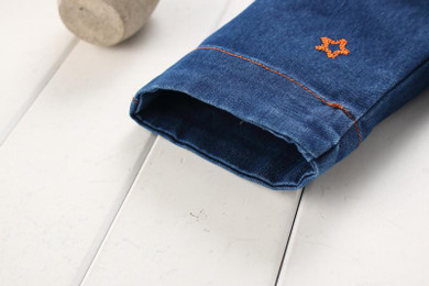 BibiCola 2016 spring fashion leisure Pant for Baby Girls bib pants children Denim Overall Trousers kids cartoon infant jeans