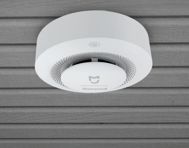 In Stock 2017 Xiaomi Mijia Honeywell Fire Alarm Detector Audible Visual Smoke Sensor Remote Mihome APP Smart Control