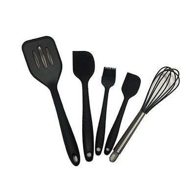 LeeQian 10Pcs/set Silicone Heat Resistant Kitchen Cooking Utensils Spaghetti Server Non-Stick Baking Tool Cooking Tool Sets