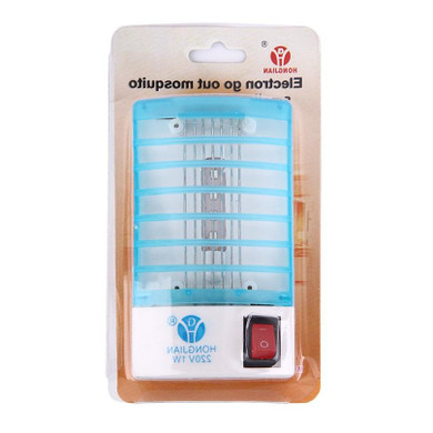 LED Socket Electric Mosquito Fly Insect Trap Night Lamp Killer Zapper EU Plug