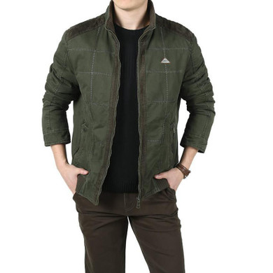 AFS JEEP New Men's Parka Coat Winter Jacket Men Outerwear Brand Parka Military Thick Coats &amp; Jackets 140cy