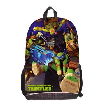 Children School Bags Boys Teenage Mutant Ninja Turtles Backpack 3D Print Cartoon Tortoise Schoolbag Kids Pupil Backpack Mochila