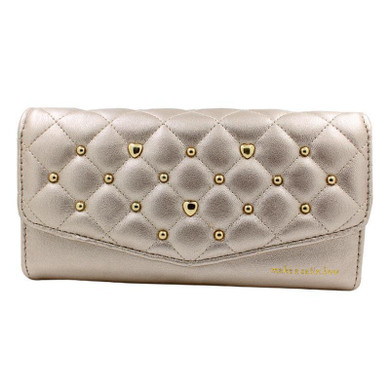 Rivet plaid women wallet Long Vintage women purse female PU wallet lady clutch phone bags