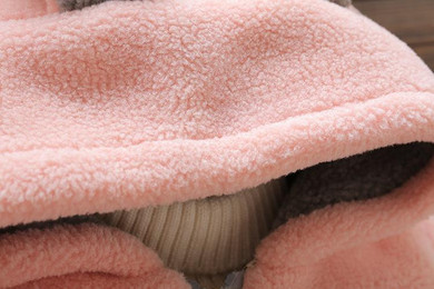 2016 Infant Baby Boys Parka Toddler Girls Snow Wear Baby Coat Cute Rabbit Cotton-Padded Snowsuit Baby Winter Jacket Thick Baby