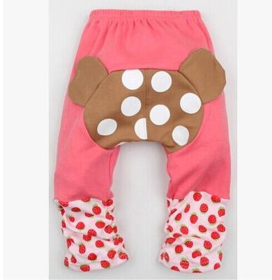 New 2016 Baby Boys Girls Pants Kids Clothing Cotton Baby Long Trousers Baby Girl Harem Pants Baby Boys Girls Clothing 0-24M