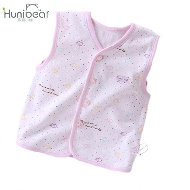 2017 Spring Autumn Baby Waistcoat V-neck Baby girls boys Clothes Casual Outfits Newborn Infant Vests Children's Clothing Unisex