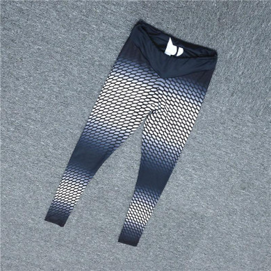 2017 Spring Autumn splice harajuku High Elasticity Legency Leggings Women Fitness Sportswear Wave Point Legging Women's Pant