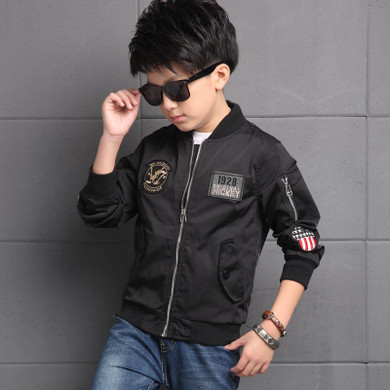 2017 Spring Autumn Jackets for Boy Coat Bomber Jacket Boy's Windbreaker Winter Boys Outerwear Kids Children Jacket