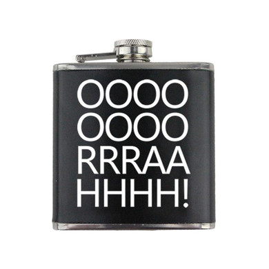 Army Battlecry 6 oz. Flask with Wrap