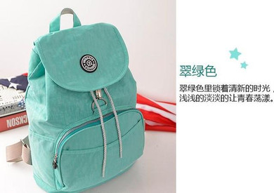 New 2016 Women Backpack Waterproof Nylon 10 Colors Lady Women's Backpacks Female Casual  Travel bag Bags mochila feminina