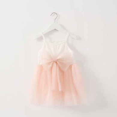 New 2016 summer dress baby girls clothes kids big bow dress Mesh dress girls clothing baby girl princess dresses