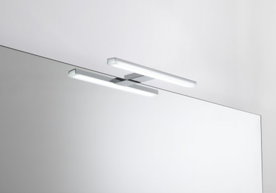 11" Bathroom Vanity Lighting Fixtures, Tube Stainless Steel Wall LED Light, 5700K, Waterproof, Serie by VALENZUELA