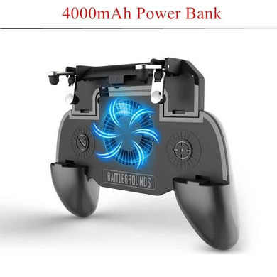 Controller gamepad joystick R1 L1 Shooter joypad game pad Cooler Fan with 2000/4000mAh Power Bank