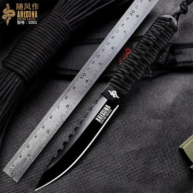 Camping survival tactical knife, outdoor hunting saber,