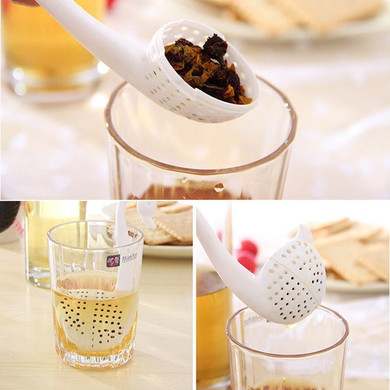 1pc Creative Tea Infuser Swan Loose Tea Strainer