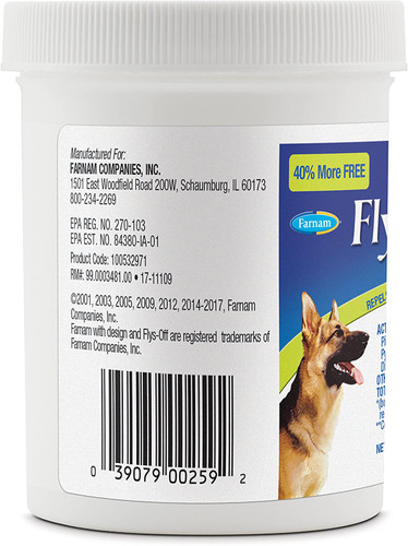 Dog Fly Repellent - Farnam Flys Off Fly Repellent Ointment - 7 ounces