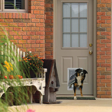 All Weather Pet Door - Ideal Pet Products Ruff-Weather Telescoping Pet Door