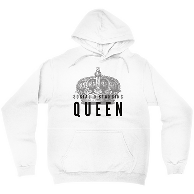Social Distancing Queen Hoodie