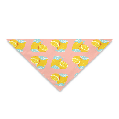 Lemon Pet Bandana
