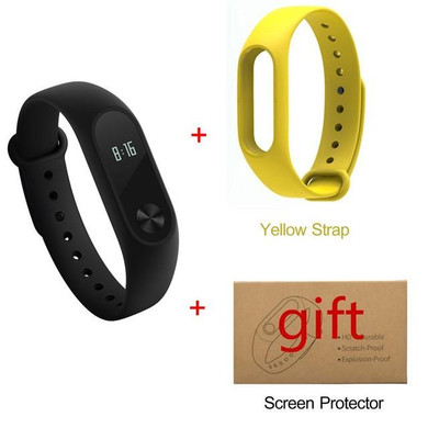 Original Mi Band Xiaomi Mi Band 2 Smart Fitness Bracelet watch Wristband Miband OLED Touchpad Sleep Monitor Heart Rate Miband