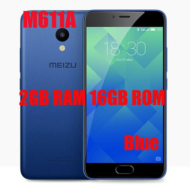 Original Meizu M5 4G LTE Cell Phone 2.5D Glass MT6750 Octa Core 5.2" 2GB RAM 16GB ROM 13MP 4G LTE Fingerprint
