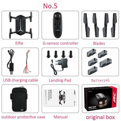 Original JJRC H37 mini baby Elfie 4ch 6-Axis Gyro Foldable Wifi RC Drone Quadcopter with Camera G-sensor RC Helicopter