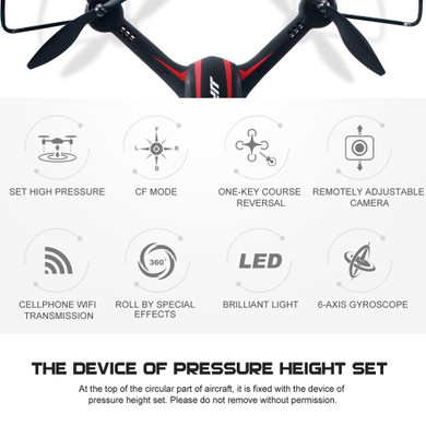 Original JJRC H11WH FPV RC Plane 2.4G 4CH 6-axis Gyro Drones And Quadcopters With Camera Profesional Remote Control Airplanes