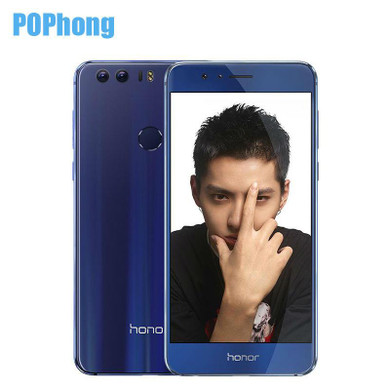 Original Huawei Honor 8 4G FDD LTE Mobile Phone 3G RAM 32G ROM Octa Core Kirin 950 Android 6.0 5.2 '' 2Back Camera NFC