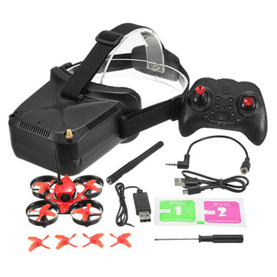 Original Eachine E013 Micro FPV Racing Quadcopter With 5.8G 1000TVL 40CH Camera VR006 VR-006 3 Inch Goggles Glasses Headset
