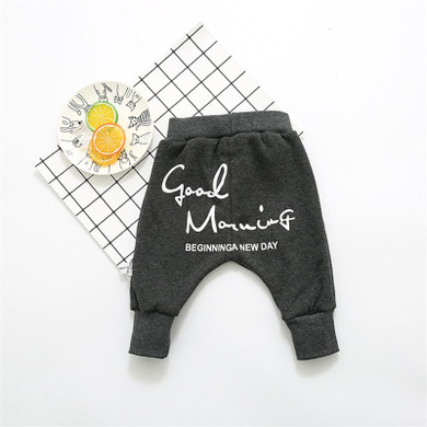 Harlan Pants Baby Pants Cotton Baby Girls Leggings Autumn Letter Baby Boys Pants Kids Trousers Newborn Baby Legggings Pant