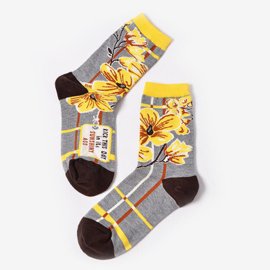 HAPPY SOCKS Women socks Scandinavian Style Socks for girl freeshipping New fashion Swedish National Wind Casual Socks