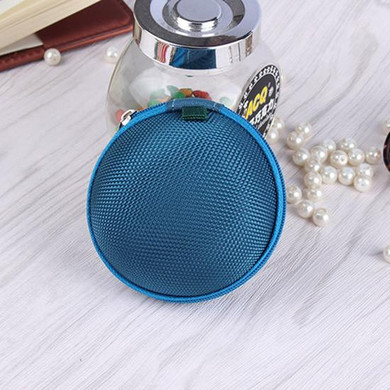 NganSek Candy Colorful Storage Bag Case For Earphone Headphone Earbuds SD Card USB Cable and Phone Charge Case