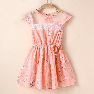 Newly Baby Girl Floral Tunic Princess One-Piece Toddler Summer Holiday Dress
