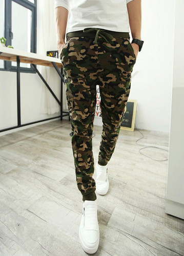 New Styles New 2016 Sweatpants For Men Camouflage Military Pants Mens Joggers Baggy Pants Men's Pants Pantalones Hombre
