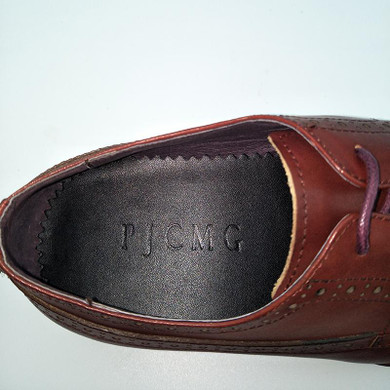 PJCMG Spring/Autumn Genuine Leather Oxford Carved Lace-Up Business Pointed Toe High Quality Men Dress Flats Men Shoes