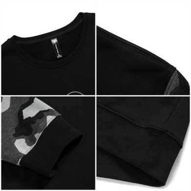 Pioneer Camp New Spring hoodies men brand clothing patchwork Camouflage sweatshirt male top quality fashion tracksuit AWY701057