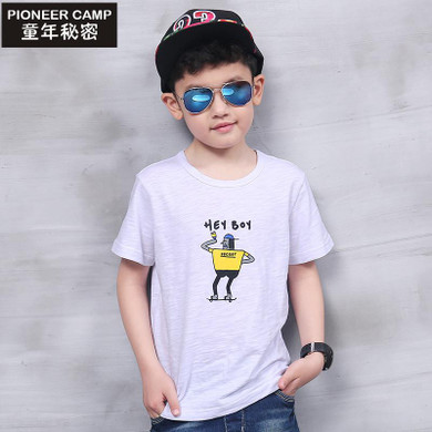 Pioneer Camp Kids Children's T shirt Boys T-shirt Baby Clothing Little Boy Summer Shirt Tees Designer Cotton Cartoon Clothes