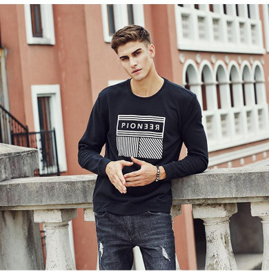 Pioneer Camp 2017 New Arrival hoodies men brand clothing High quality printed hoodies casual fashion male hoodie sweatshirt men