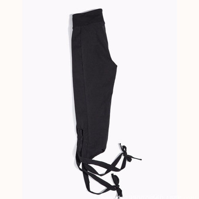 Feitong Women Leggings Cross High Waist Ballet Danceing Leggings Bandage Cropped Feminino Pants  Leggings #YL10