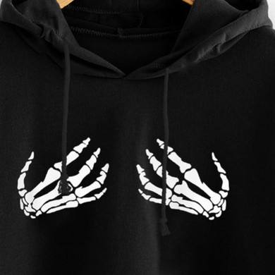 Feitong Harajuku Women Cropped Hoodie Sweatshirt Long Sleeve Short Jumper Sweatshirts Crop Tops Pullover sudaderas mujer 2018