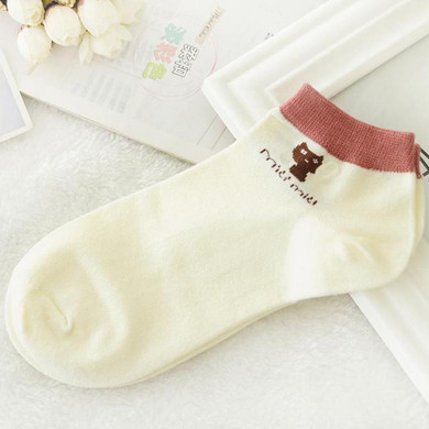 feitong Besting New Arrival Sock Slippers 1Pair Unisex Comfortable Stripe Cotton Sock Slippers Short Ankle Socks